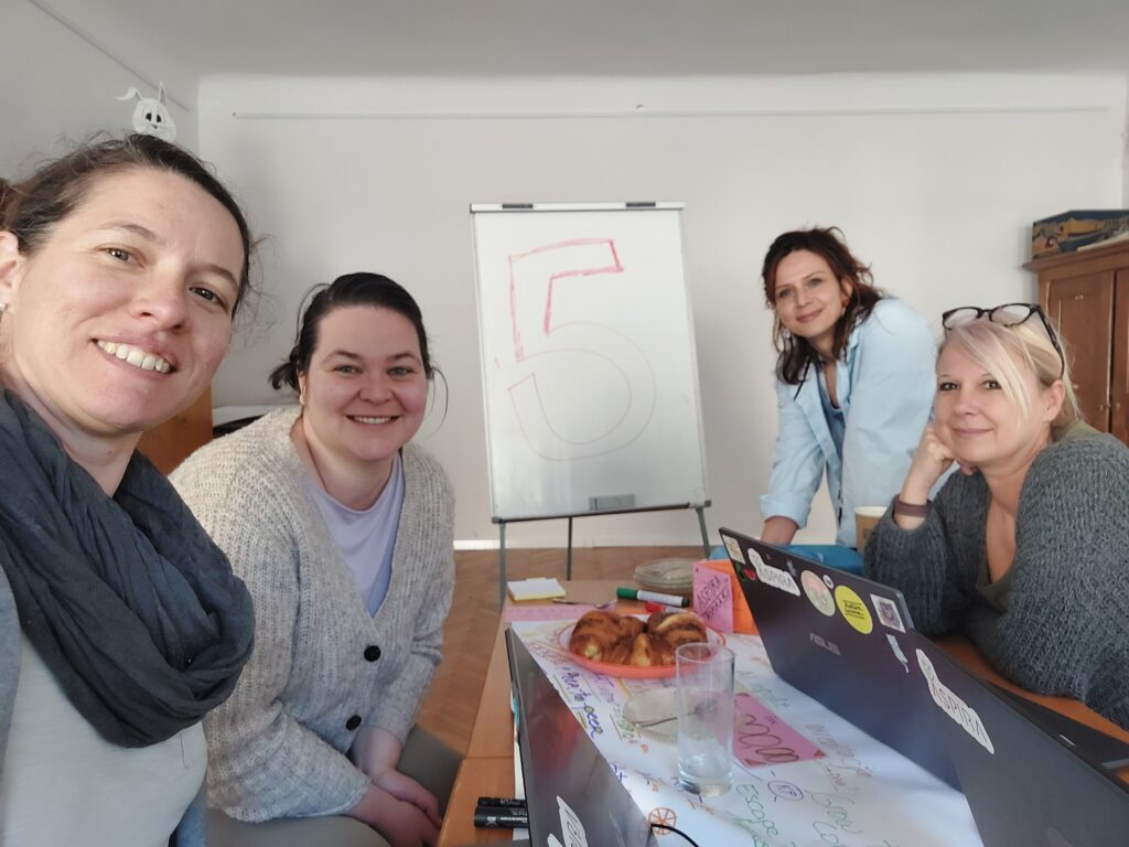 Slika prikazuje aktivnosti.